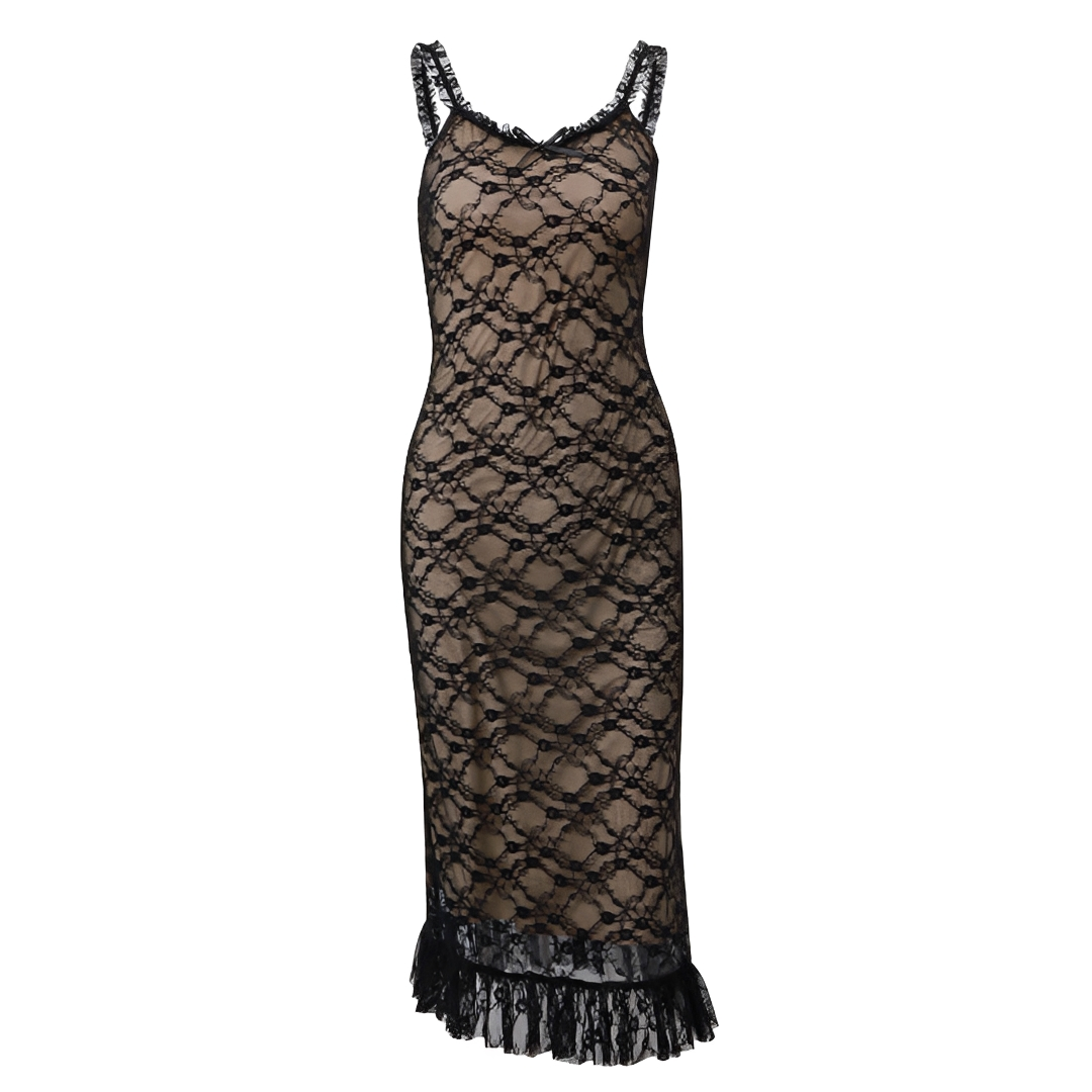 Anjenette - Vestido Midi Estiloso y Chic