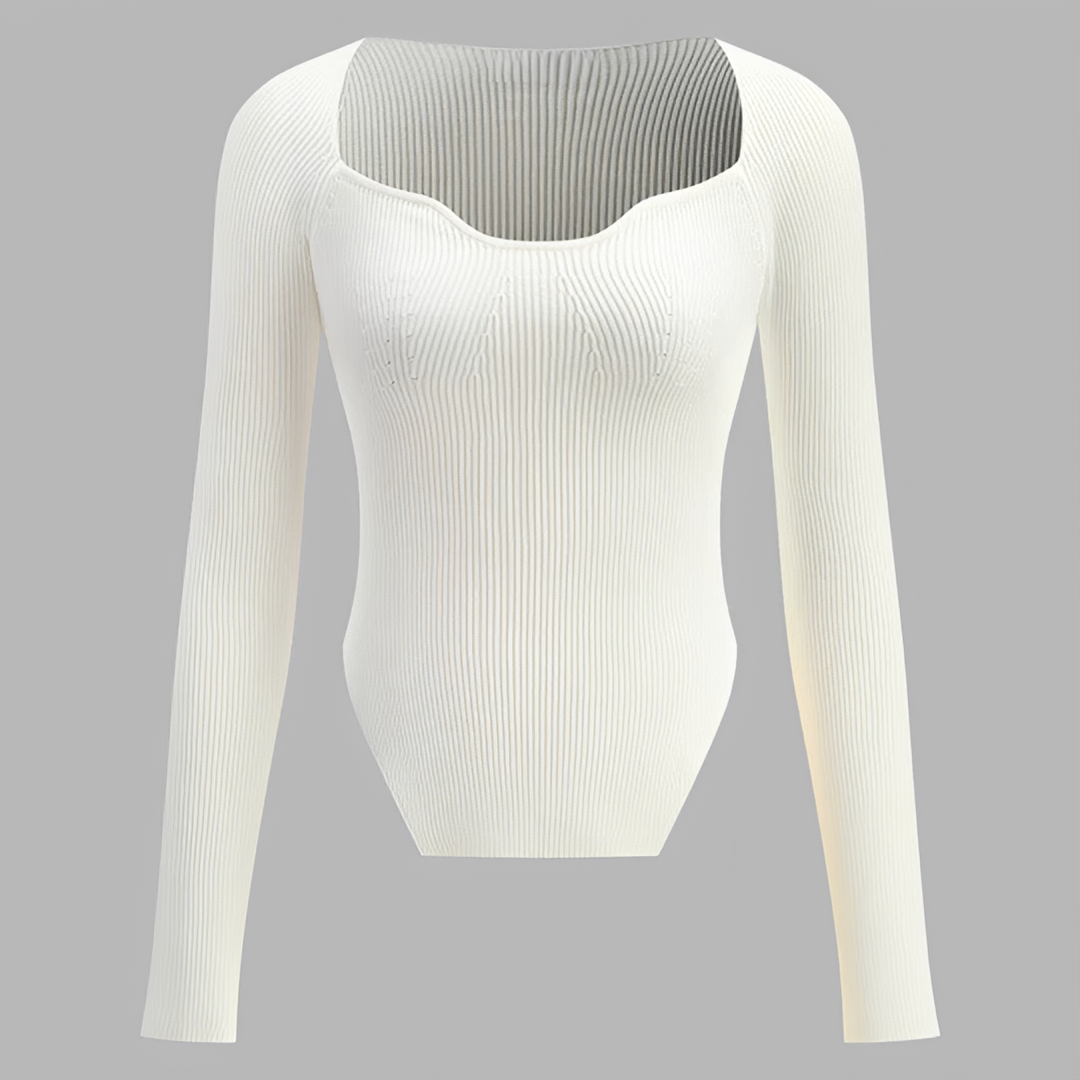 Helena - Camiseta de manga larga elegante y con estilo