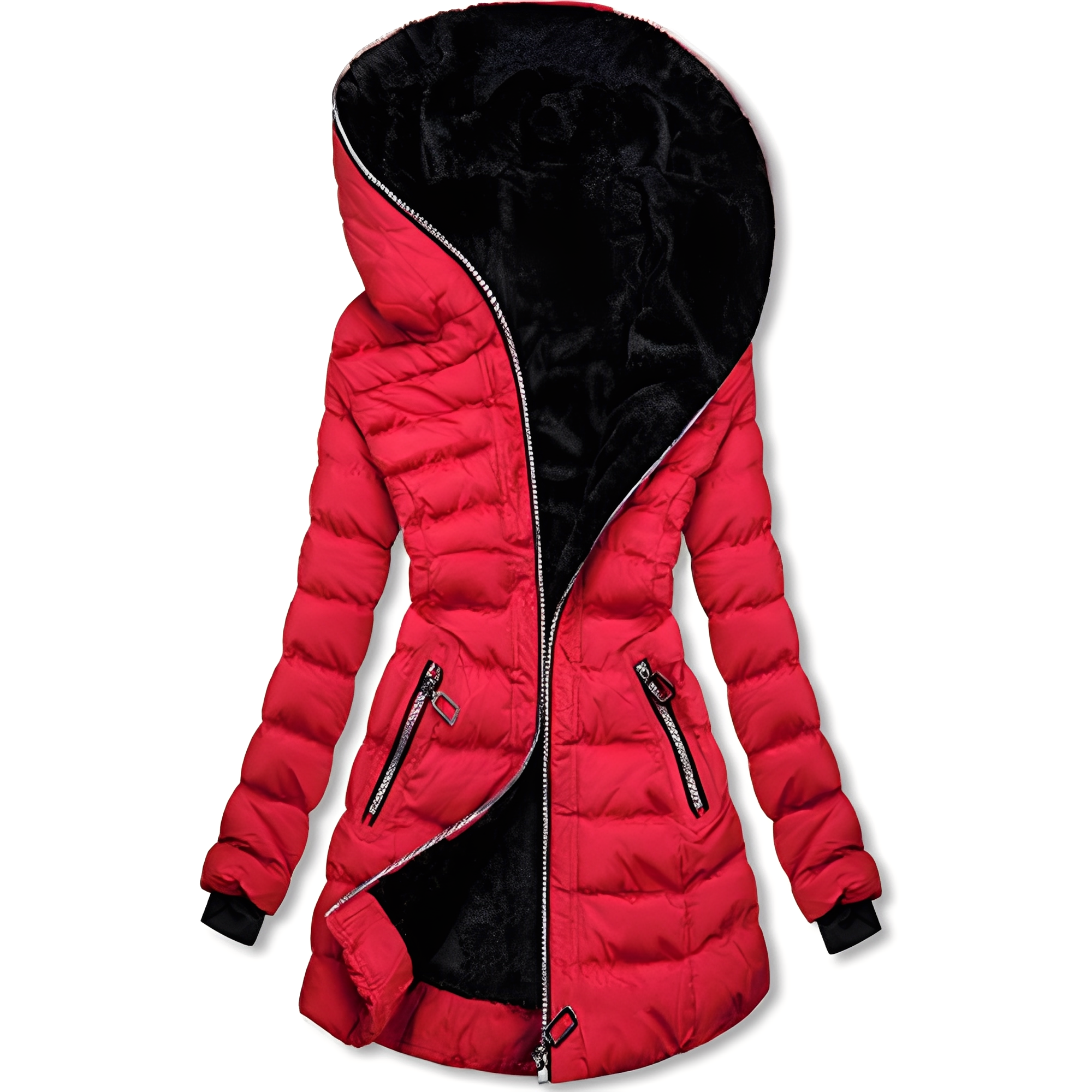 Jasmine - Chaqueta moderna con capucha para mujeres