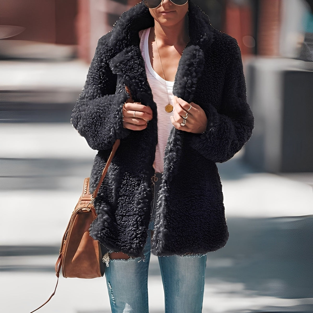 Catharine - Chaqueta elegante y acogedora
