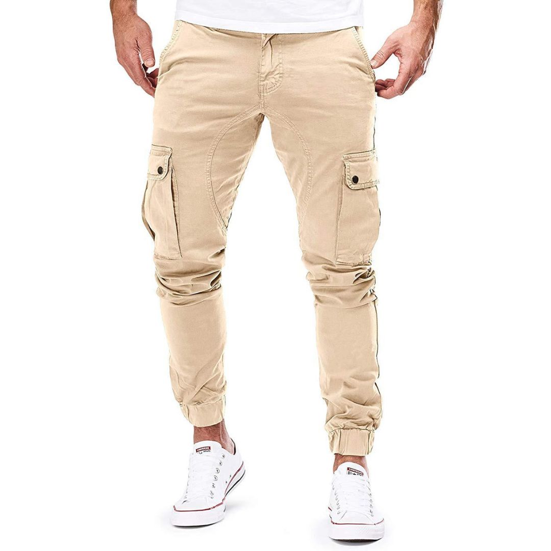 Jayden - Pantalón cargo moderno con corte slim-fit