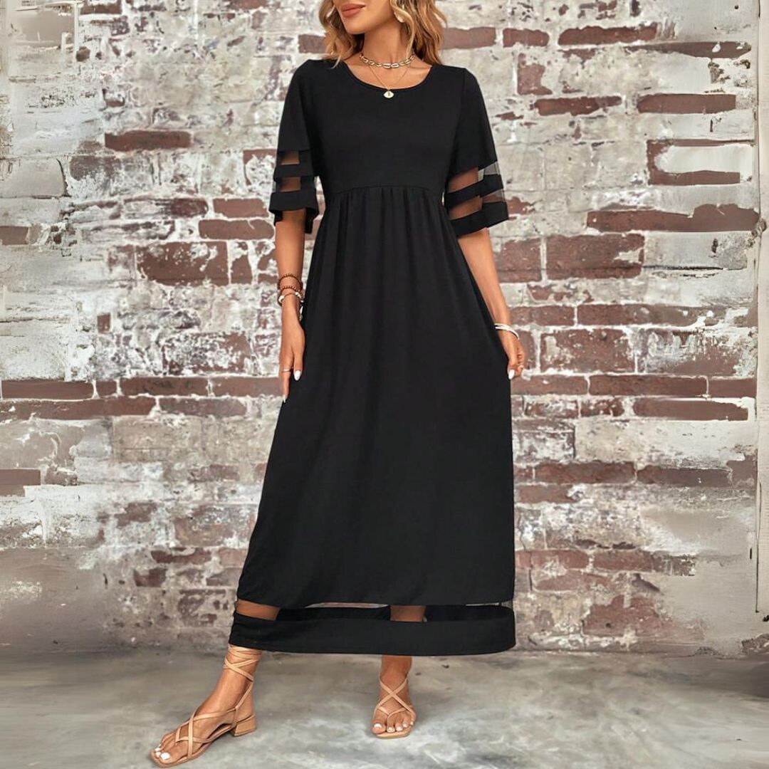 Amandine – Vestido elegante con efecto que oculta el barriga