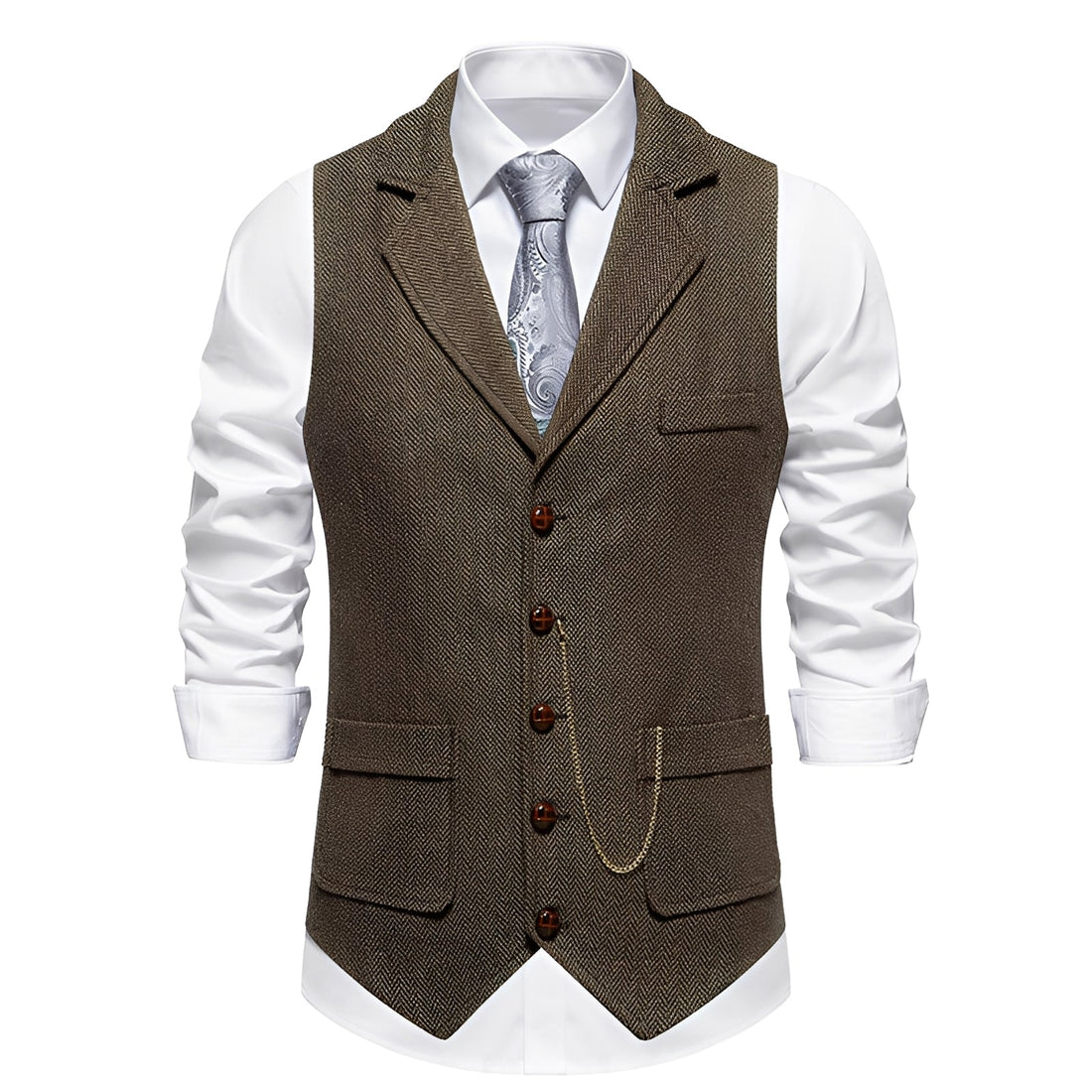 Luther - Chaleco casual atemporal