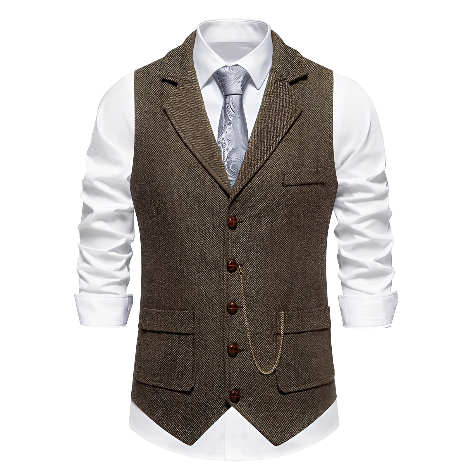 Luther - Chaleco casual atemporal