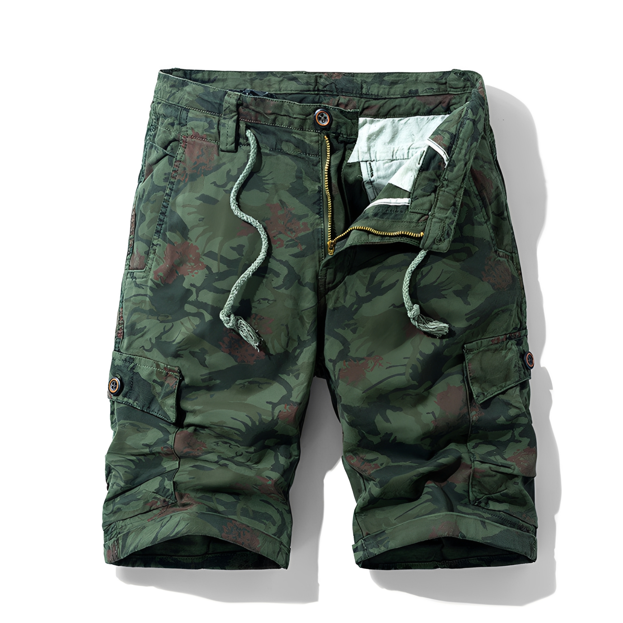 Steve - Pantalones Cortos Cargo Holgados