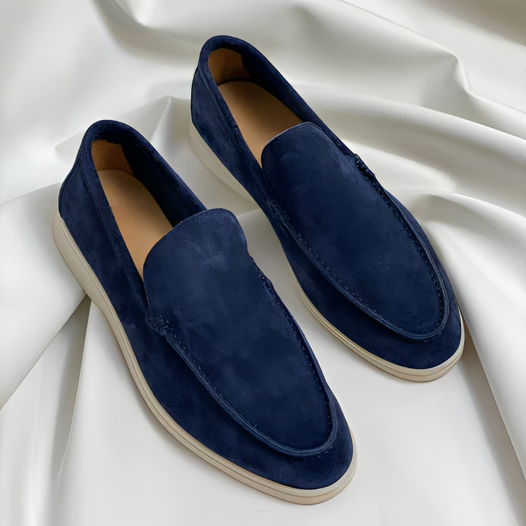 Gio - Mocasines clásicos retro para hombre