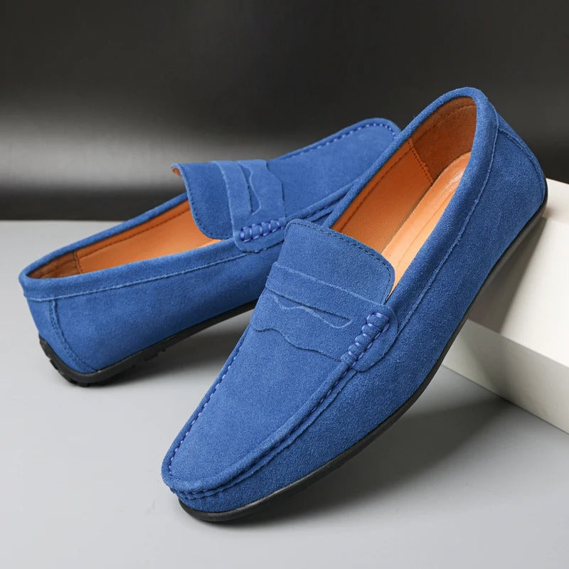 Alex – Mocasines de Gamuza con Estilo Atemporal