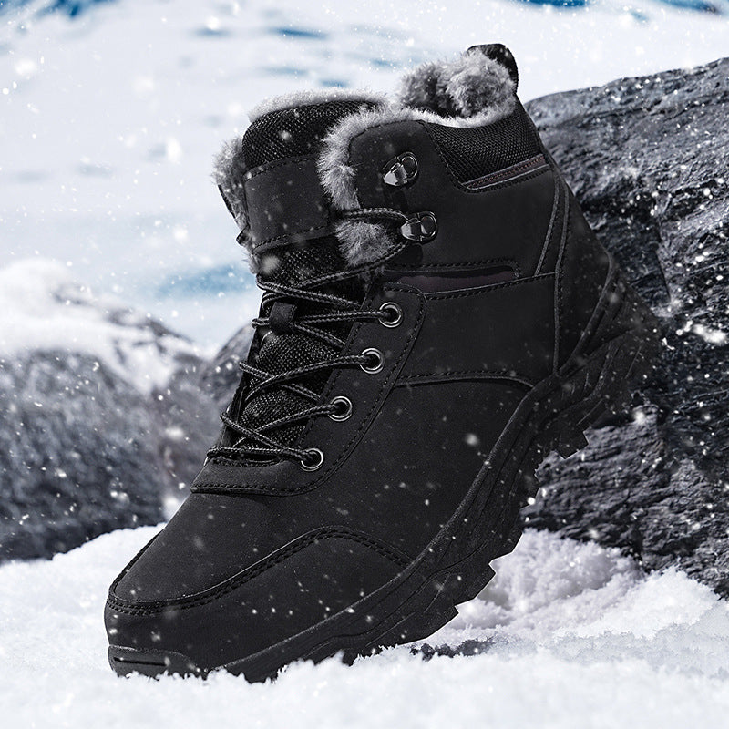 Franklin - Botas de invierno sólidas y calurosas