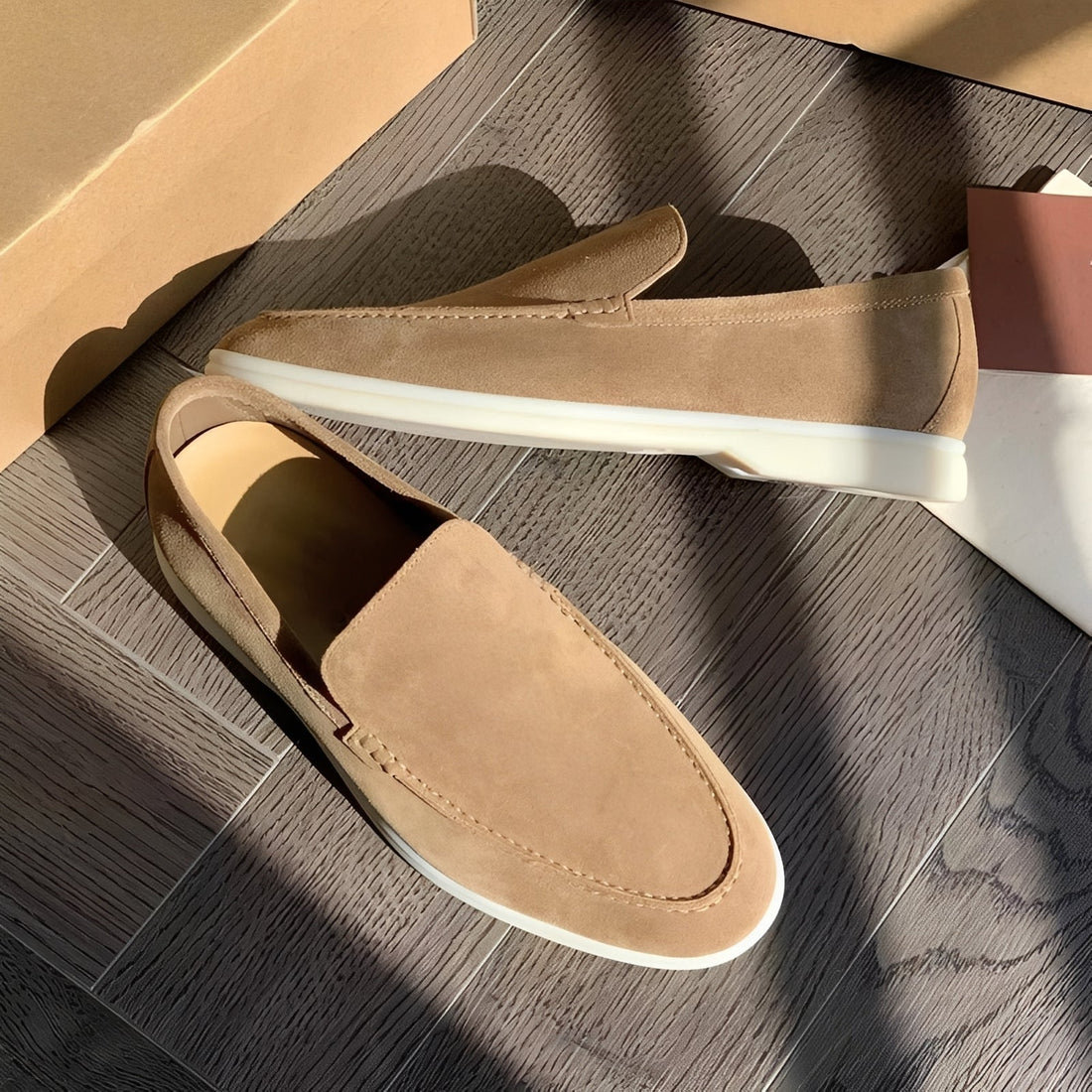 Lester - Mocasines modernos para hombre, ideales para el verano