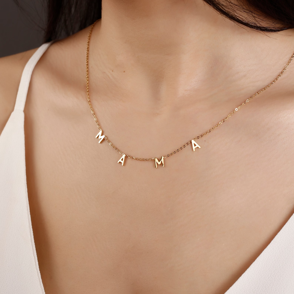 Collar Mama - Collar de regalo para el Día de la Madre