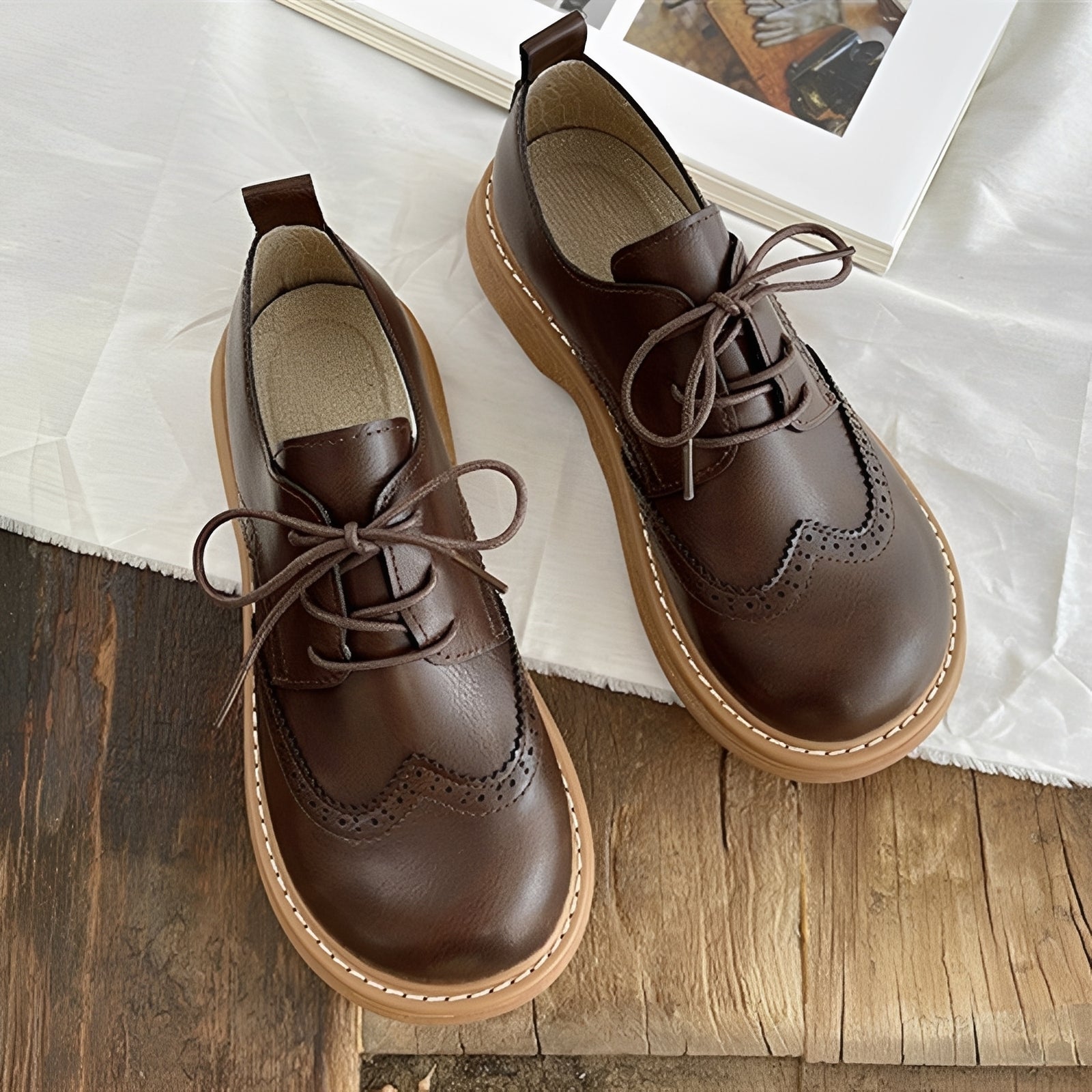Vanessa - Zapatos Oxford clásicos para damas