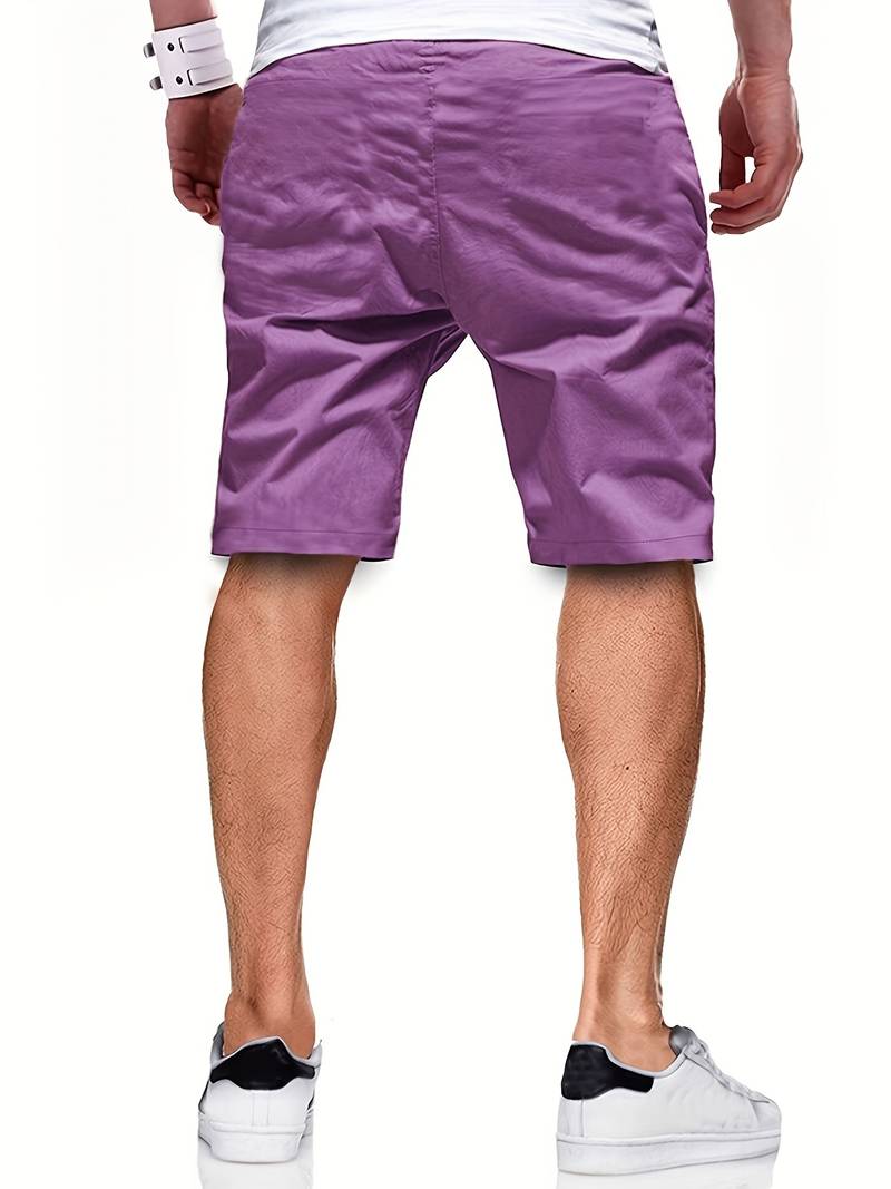 Will - Pantalones Cortos de Verano Elegantes y Confortables