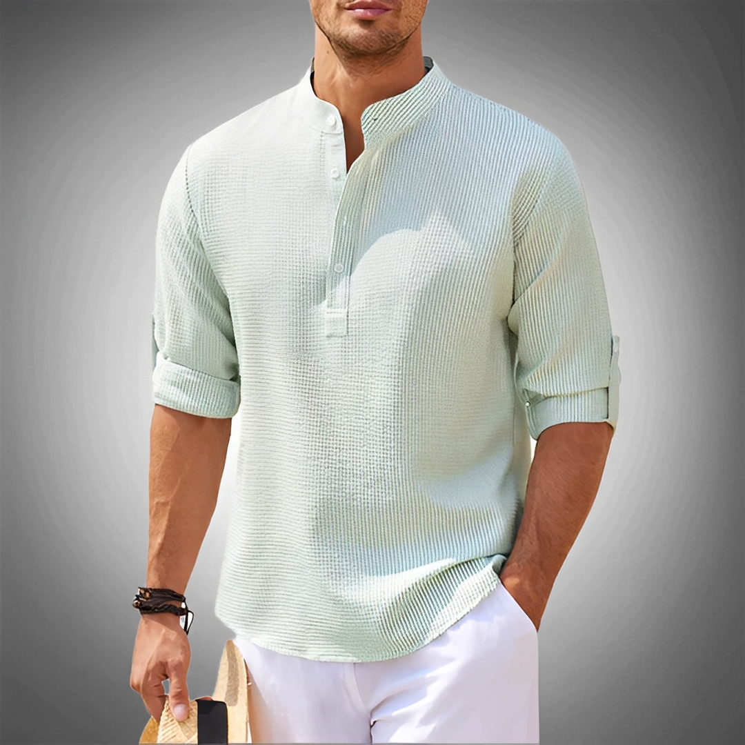 Adriennes - Camiseta de manga larga cómoda