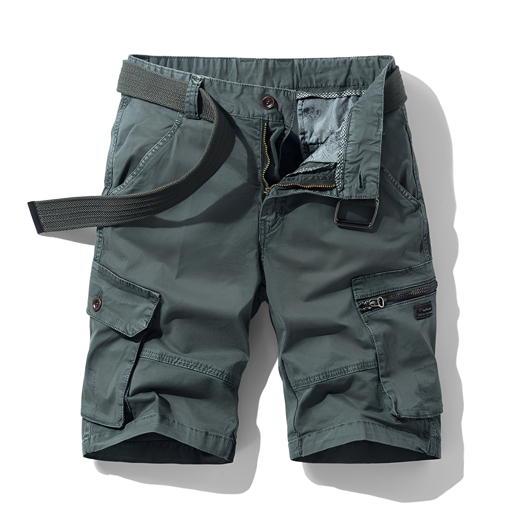 Steve - Pantalones Cortos Cargo Holgados