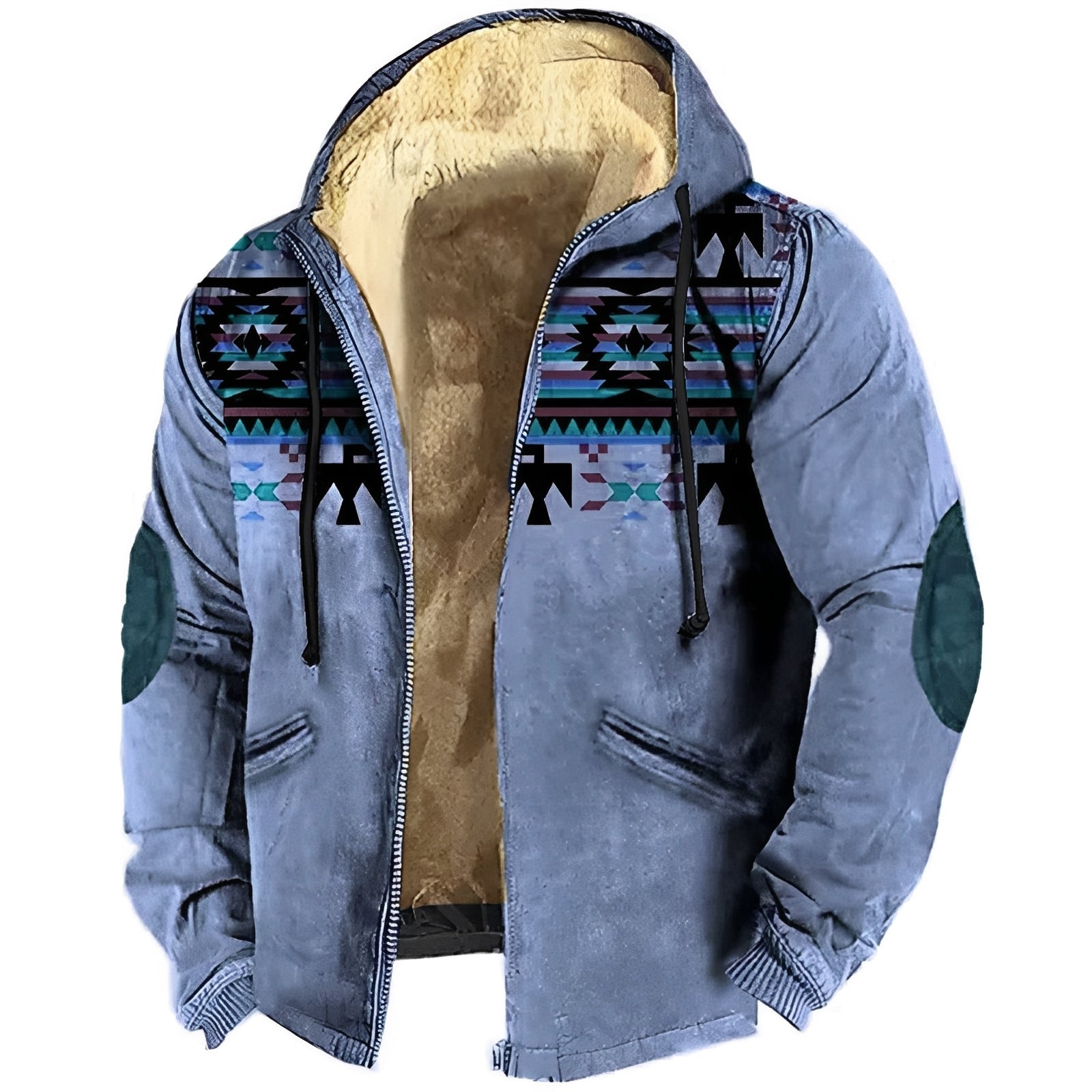 Edwin - Sudadera Estilosa con Diseño Étnico para Hombres