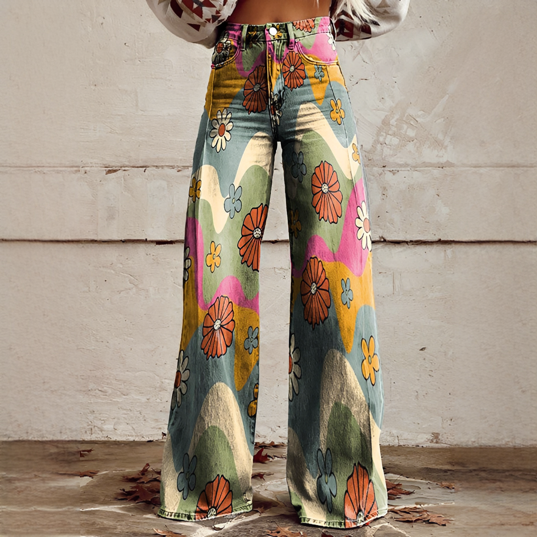 Shannon - Pantalones Anchos y Elegantes