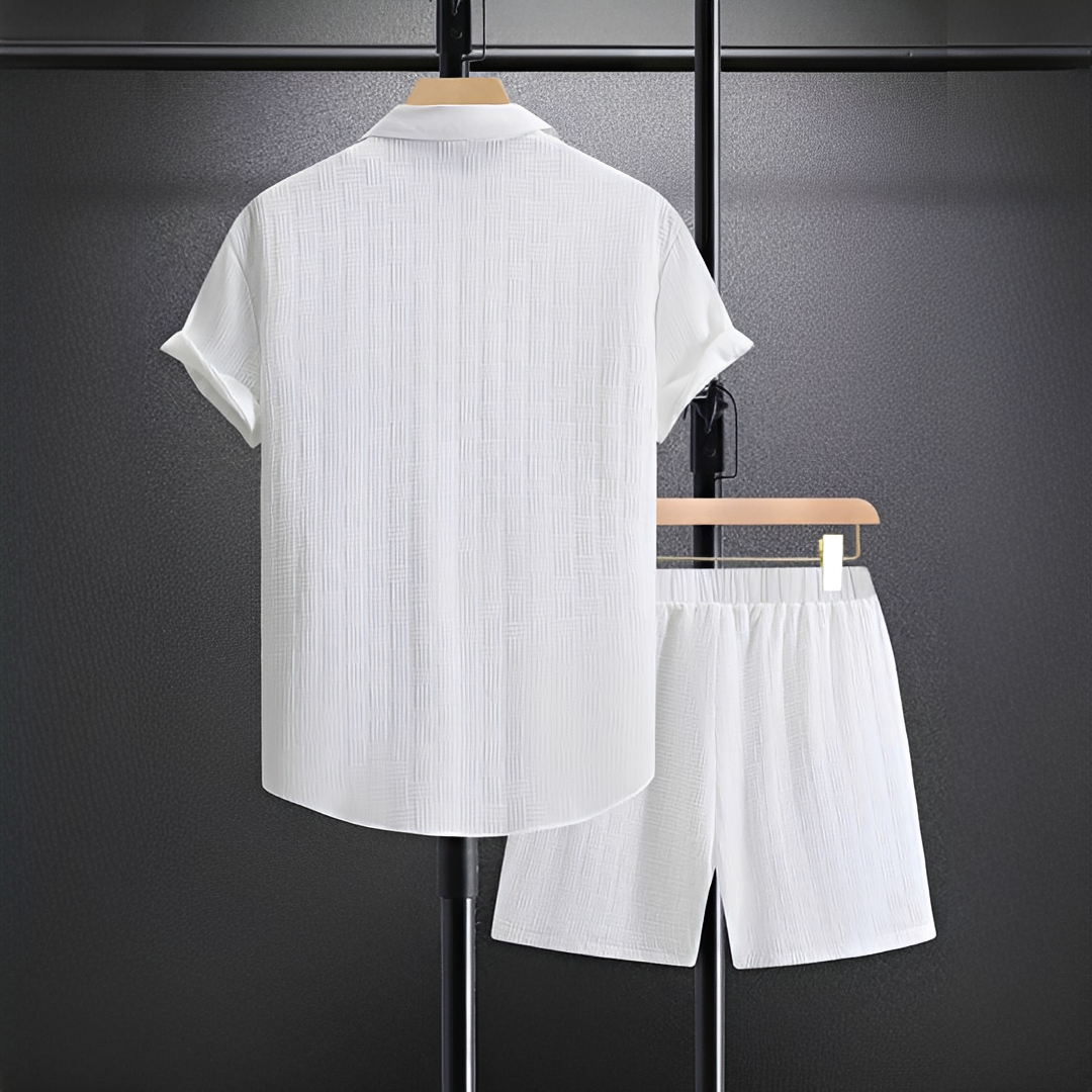 Reymark - Conjunto de moda de verano 2 piezas para hombre