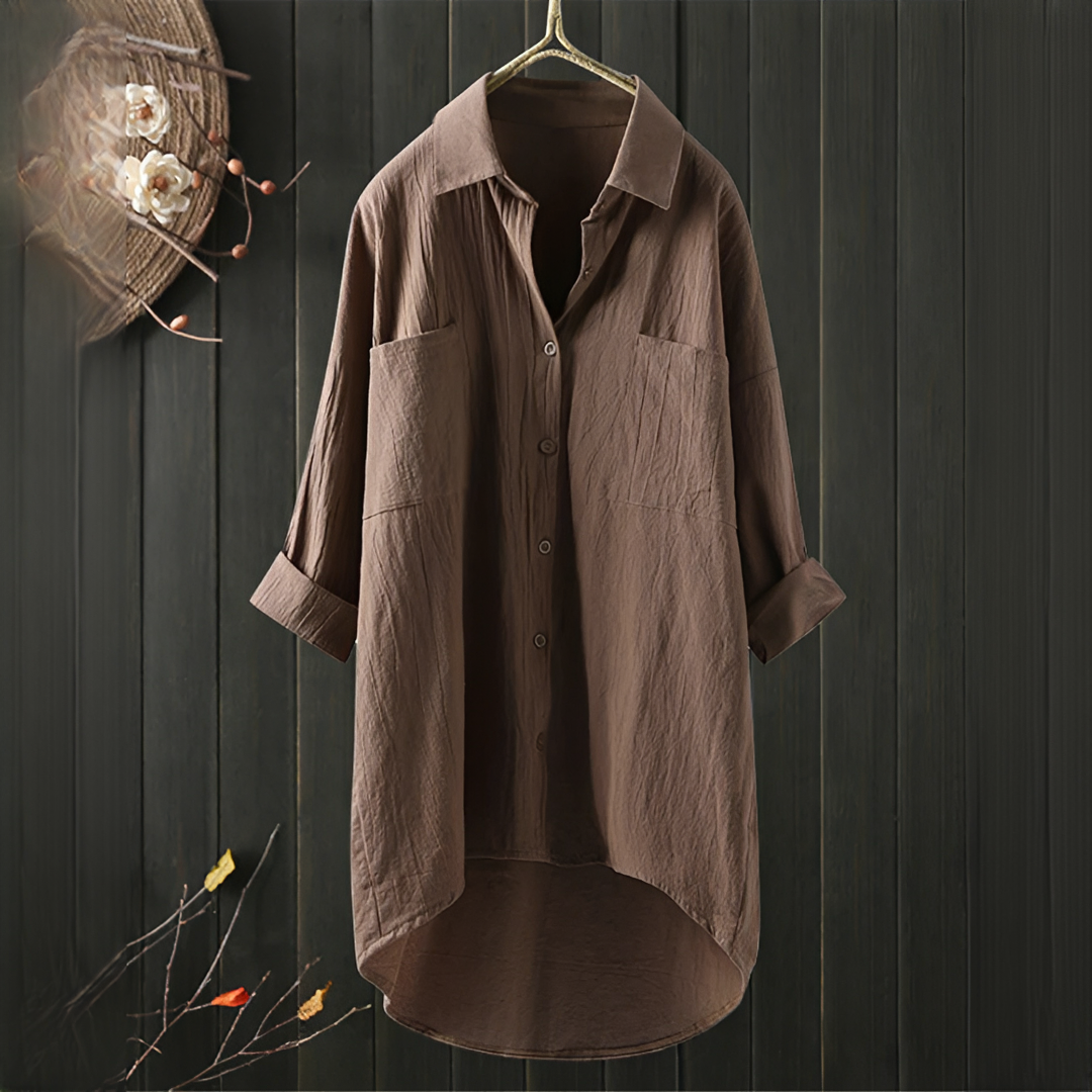 Ziva - Camisa Oversize Casual
