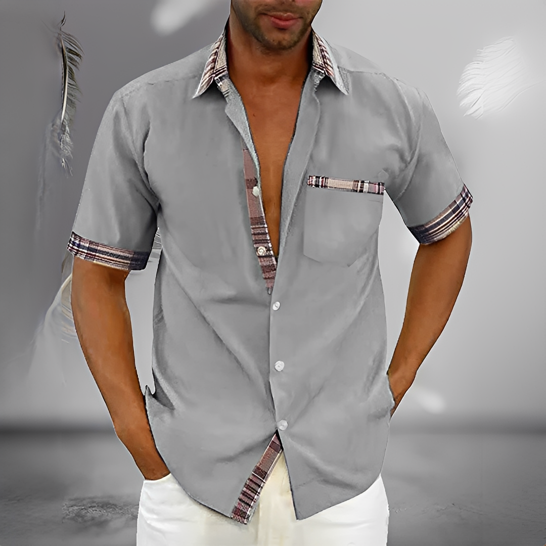 Henrick - Una camisa de verano elegante y cómoda para hombre