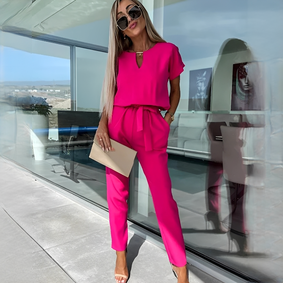 Fresley - Conjunto de verano elegante para mujer