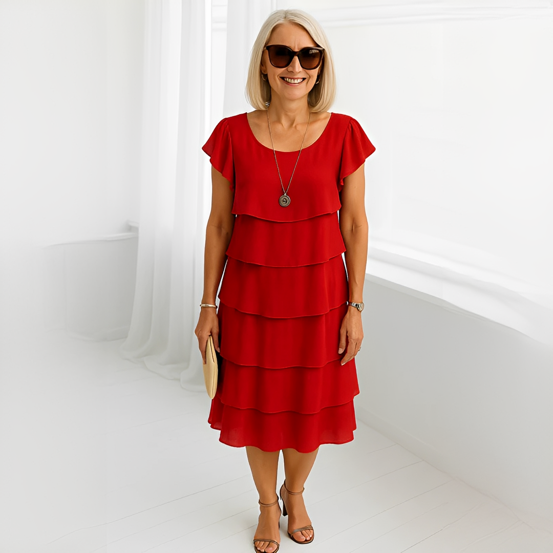 Keren - Vestido midi elegante