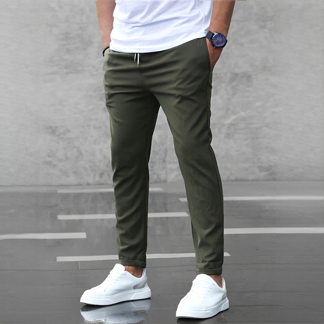 Klent - Pantalones elásticos y cómodos para hombres