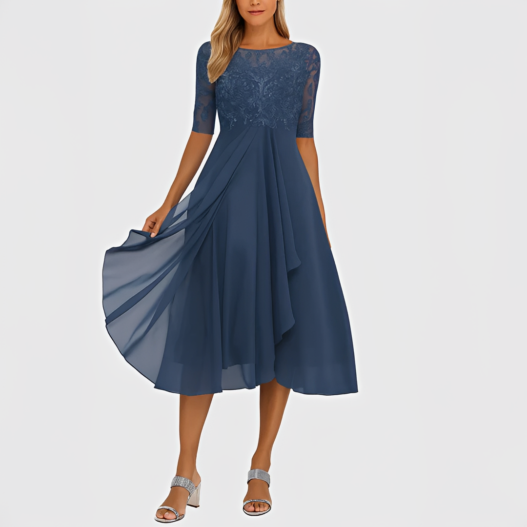 Florencia - Vestido midi sofisticado