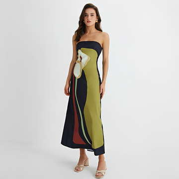 Delaney - Vestido Elegante con Estampado Floral