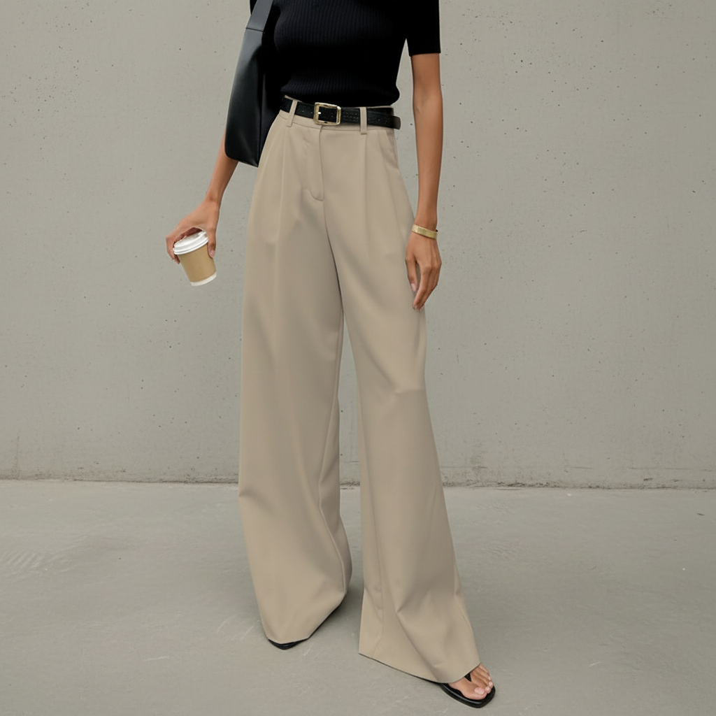 Blaine - Pantalones anchos y elegantes
