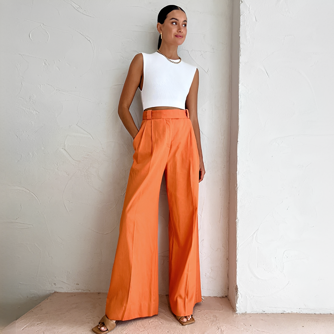 Moriah - Pantalones Casuales de Estilo Relajado