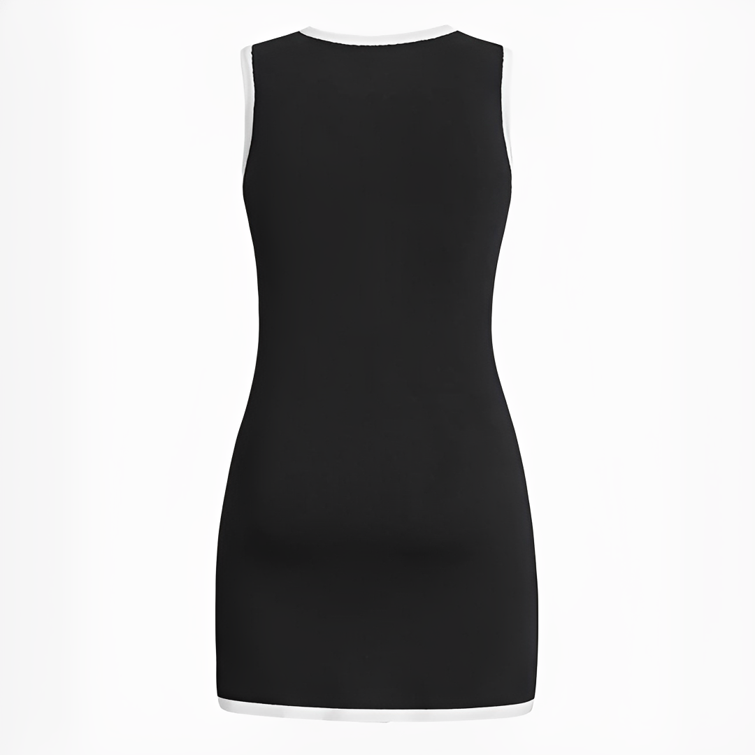 Delilah - Vestido chic corto y sin mangas