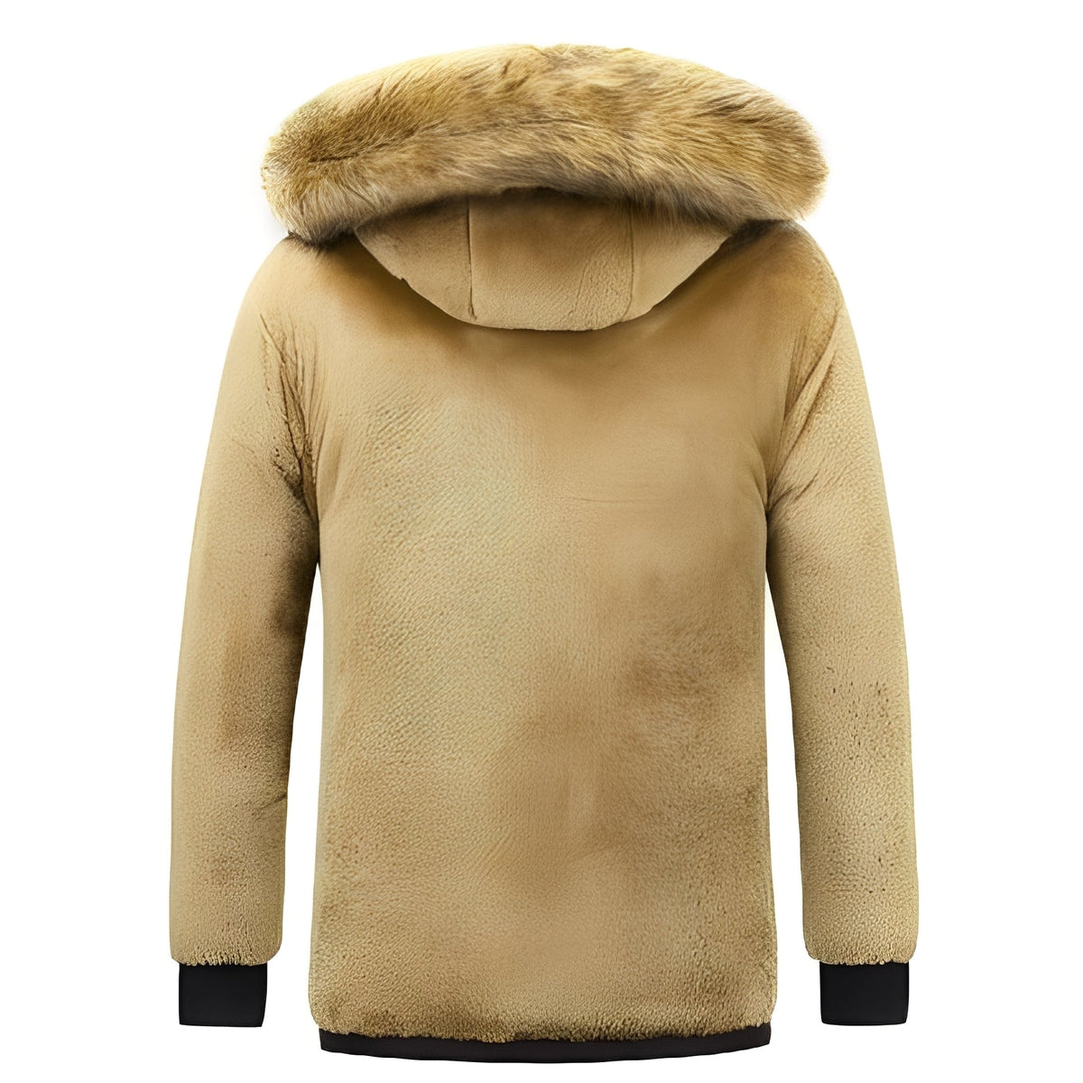 Crispian - Chaqueta acogedora con capucha