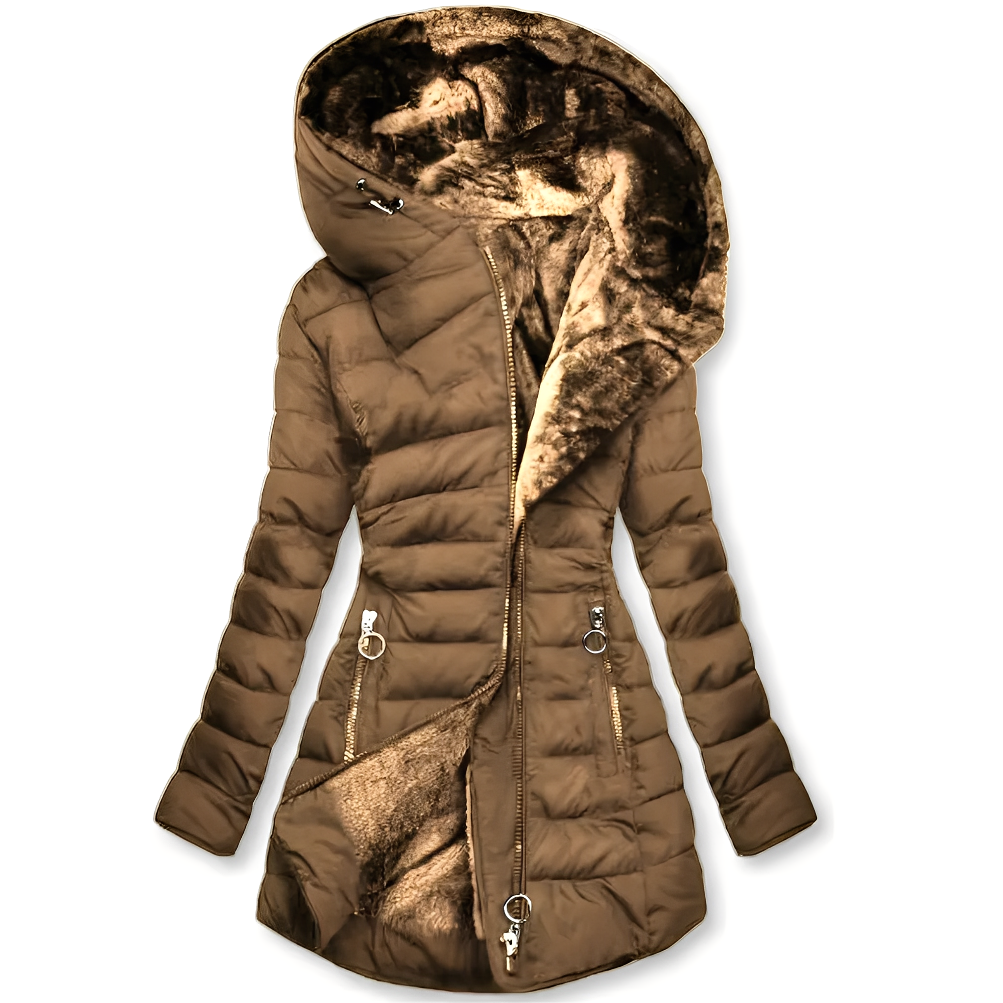 Jasmine - Chaqueta moderna con capucha para mujeres