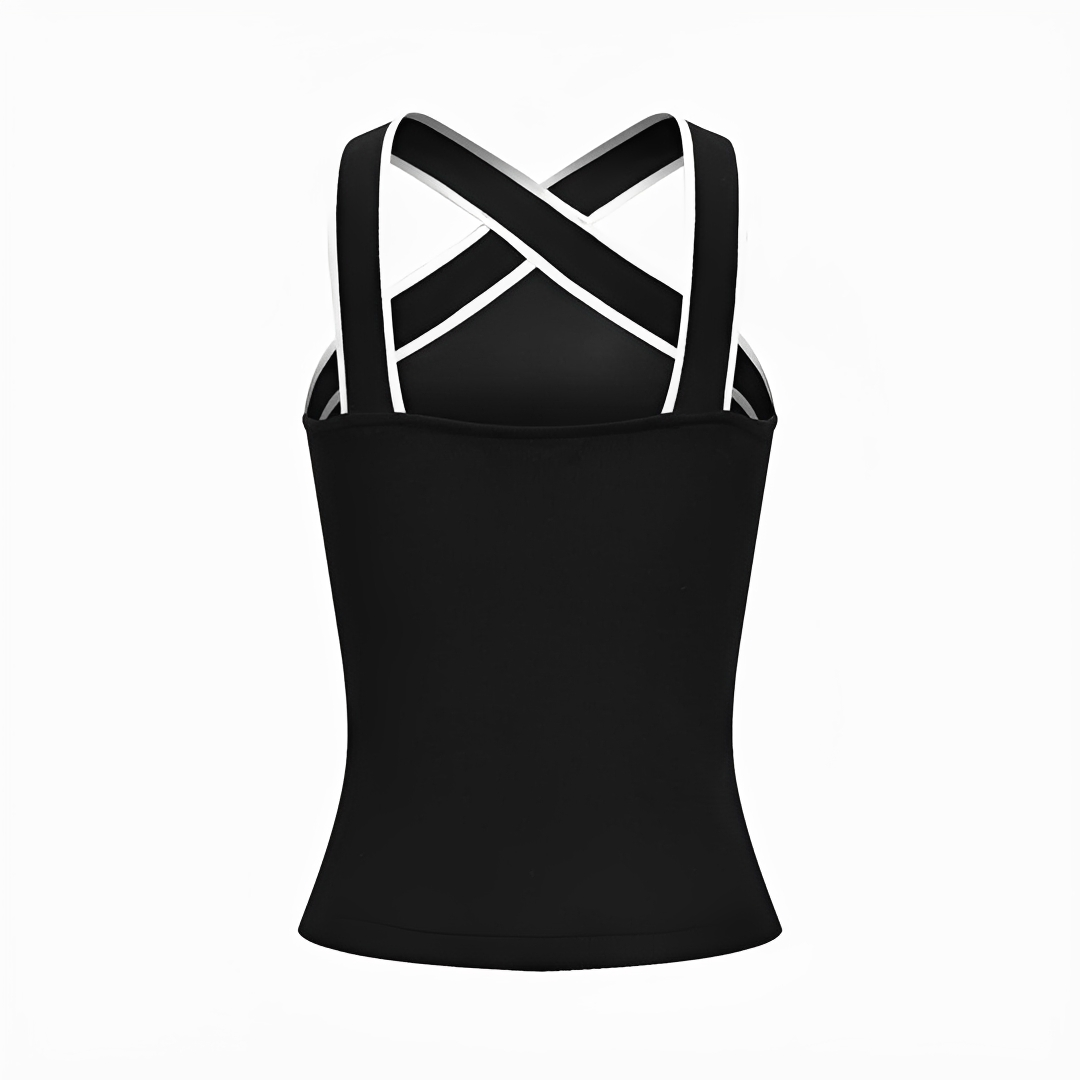 Ferlyn - Top Estiloso con Cuello en V