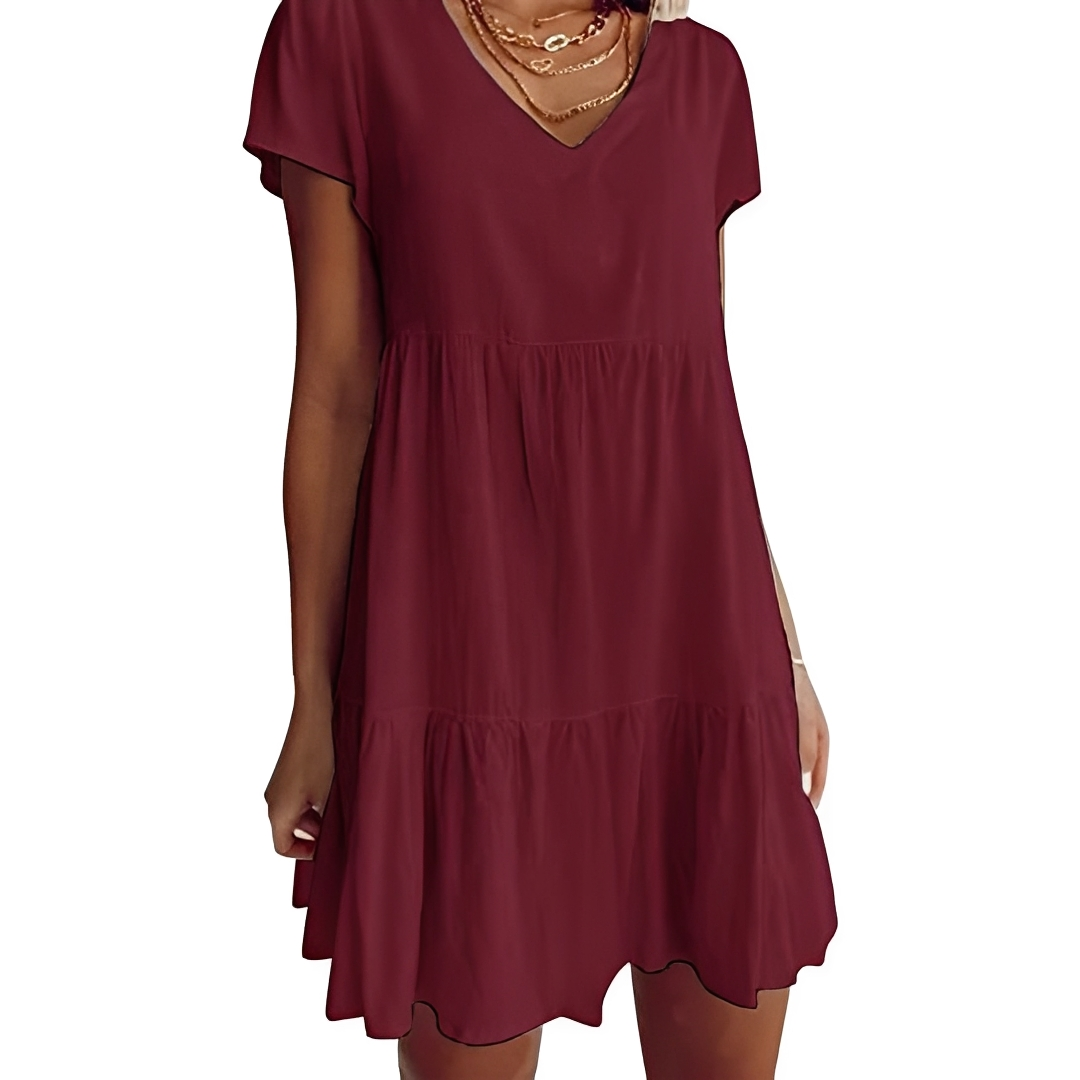 Judith - Mini Vestido Suelto Casual