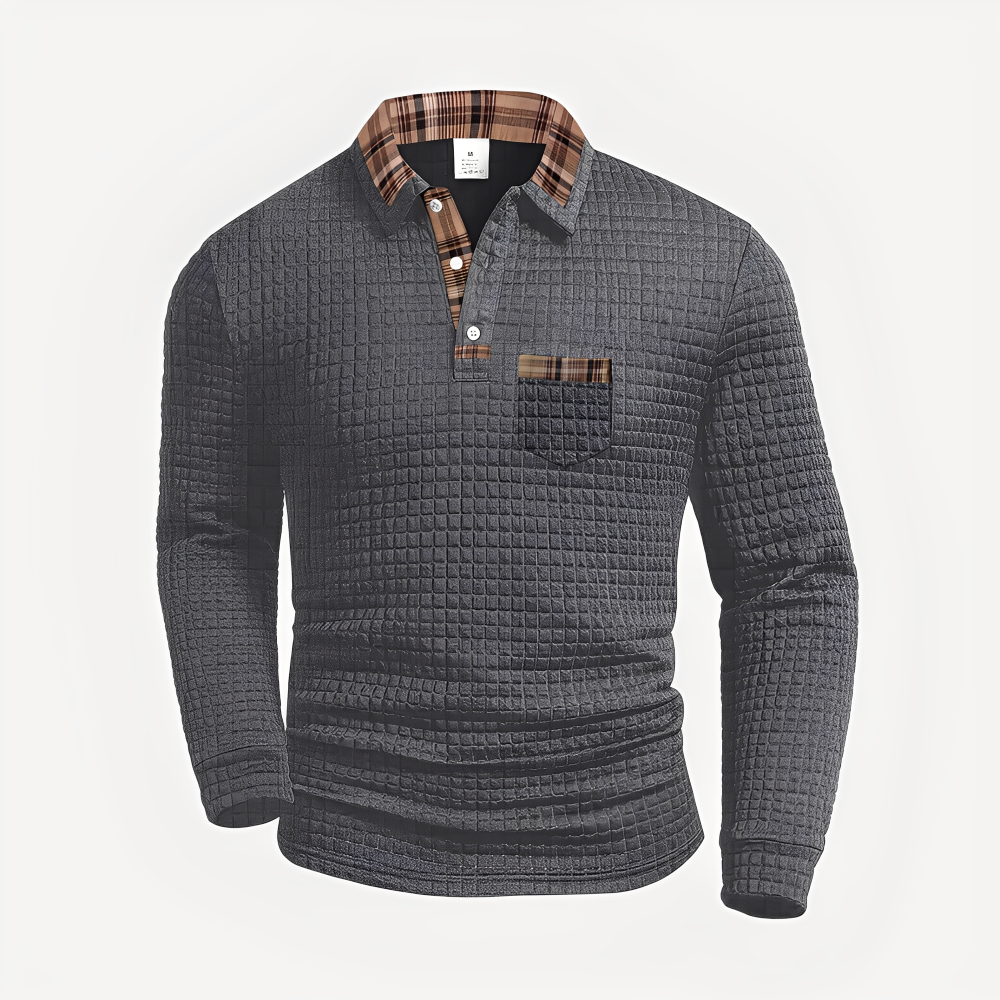 Morris - Polo elegante de manga larga