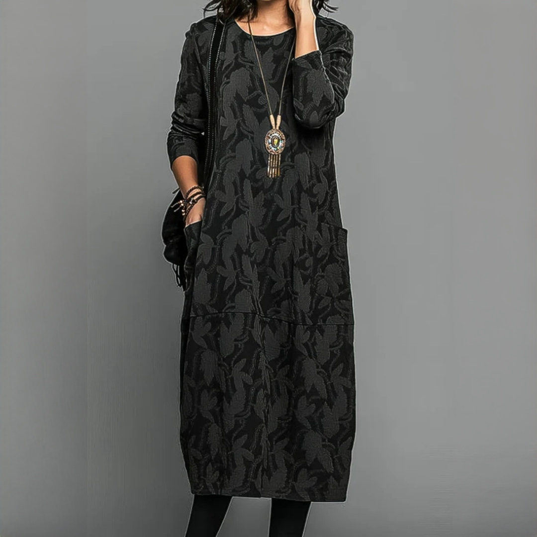 Alisha - Vestido elegante de manga larga