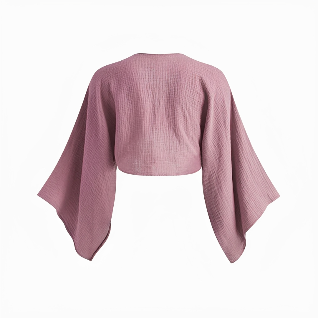 Arabella - Blusa Elegante con Lazo al Frente