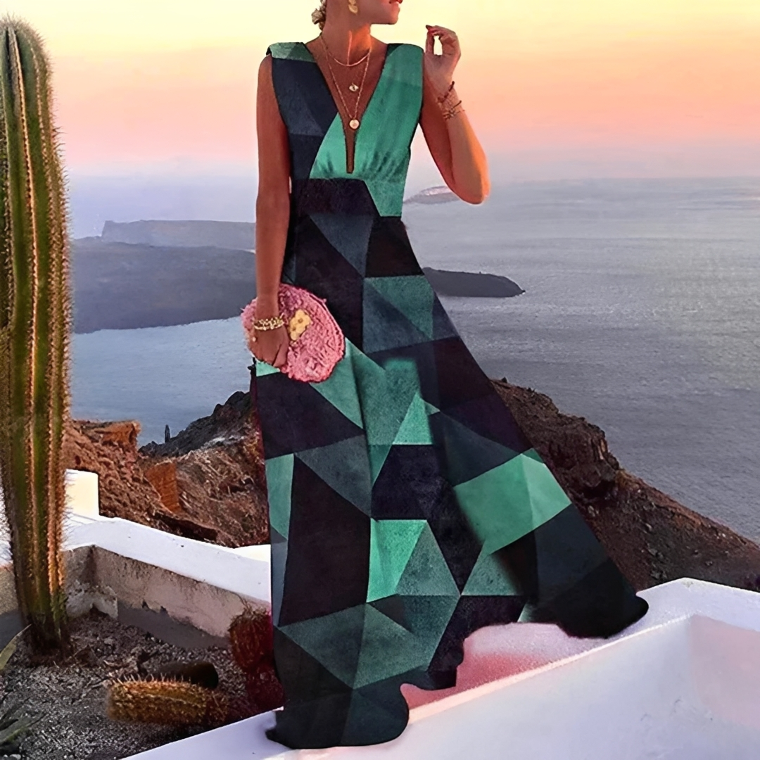 Lilyana - Elegante Vestido Maxi Sin Mangas