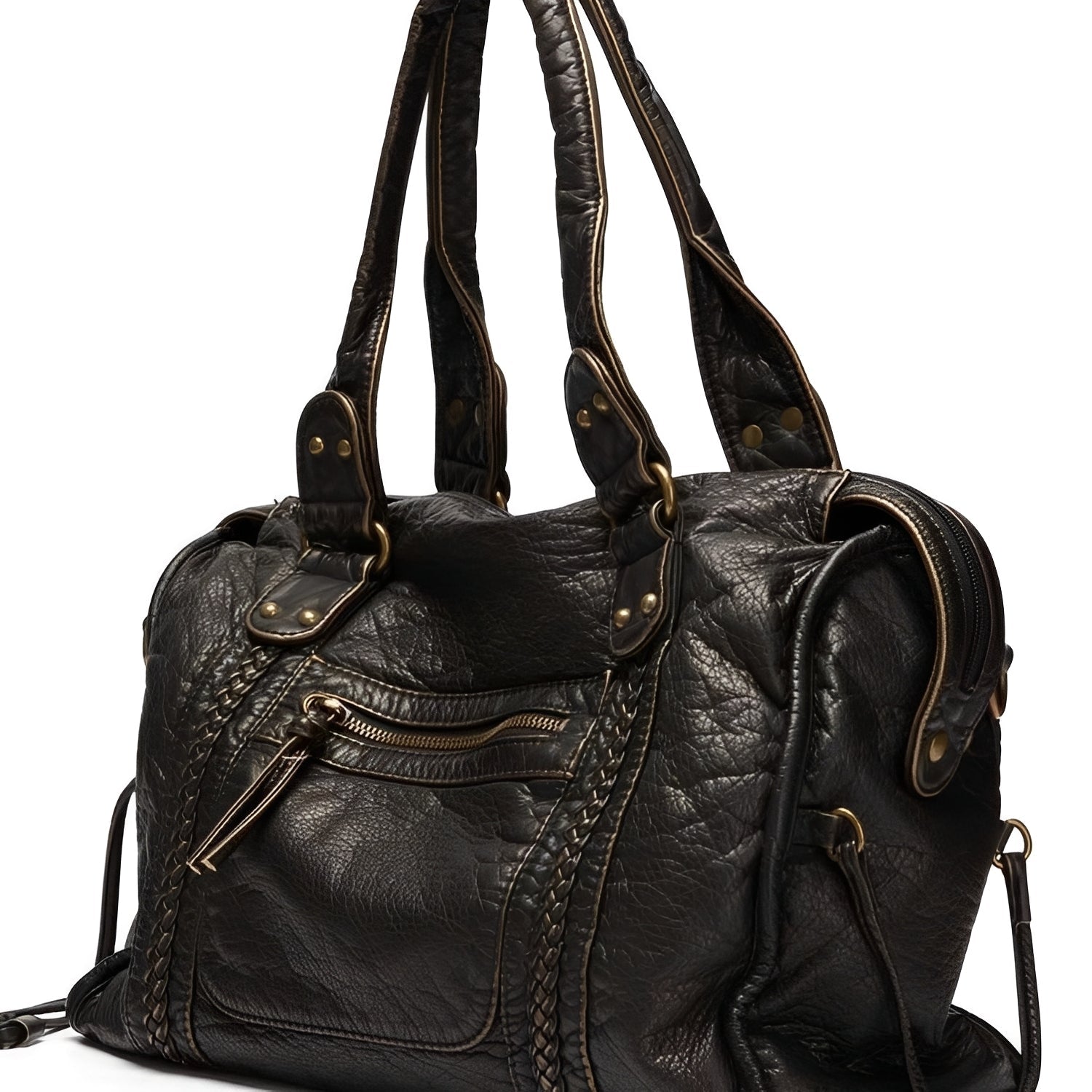 Hollie - Bolso casual con cremallera para mujer