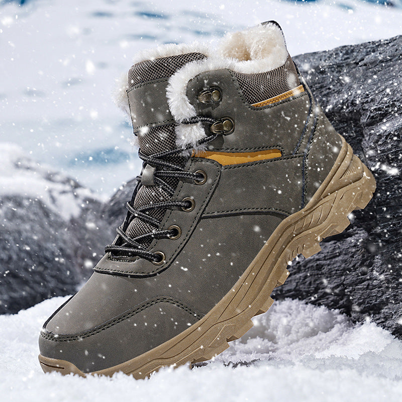 Franklin - Botas de invierno sólidas y calurosas