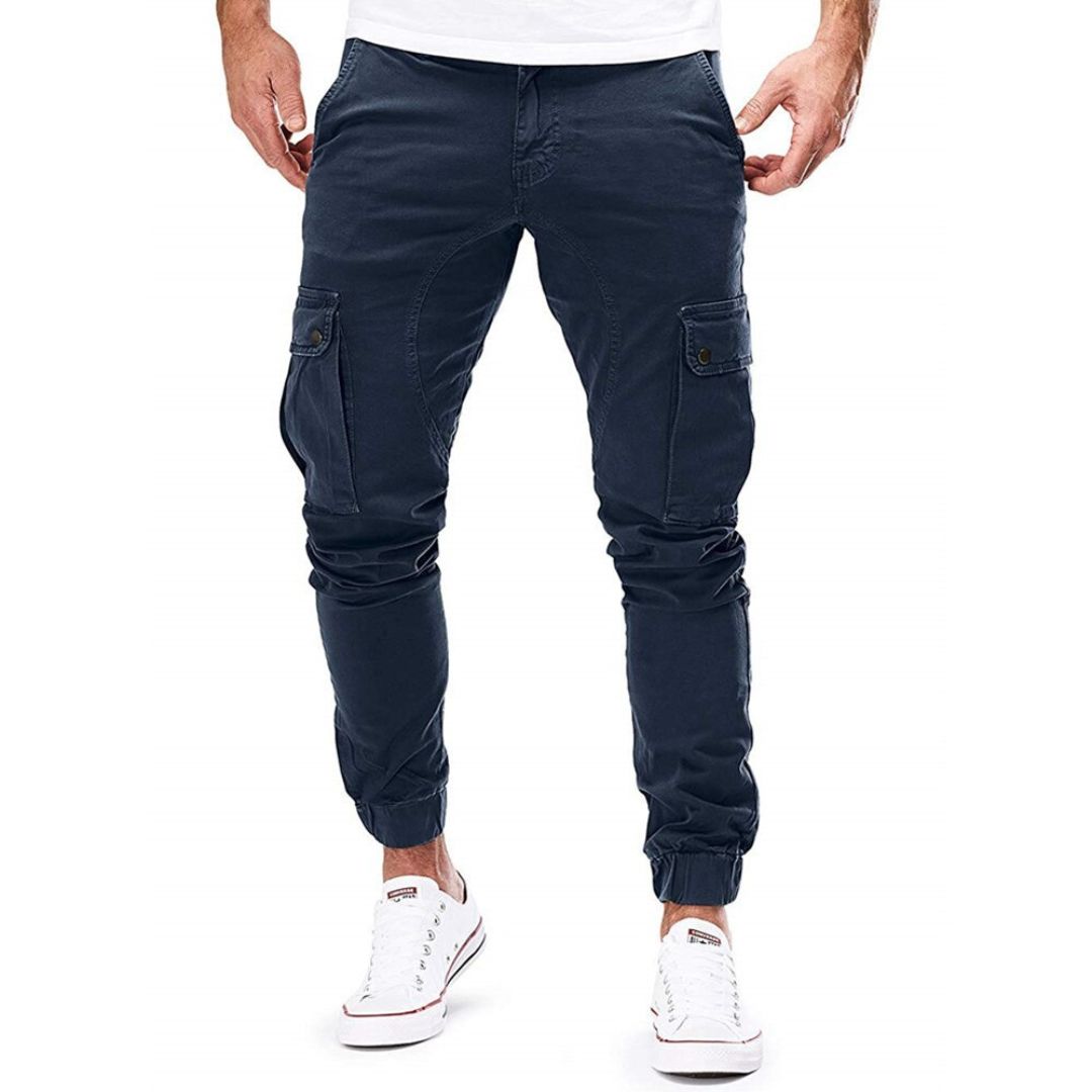 Jayden - Pantalón cargo moderno con corte slim-fit
