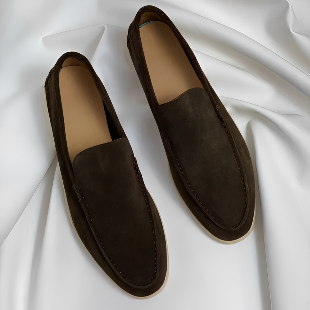 Gio - Mocasines clásicos retro para hombre