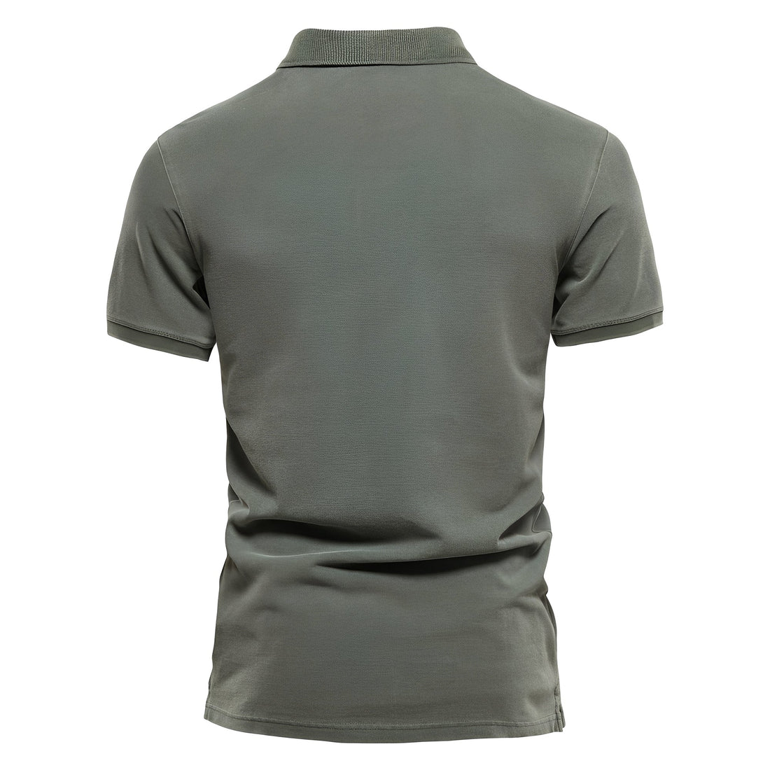 Geliant - Camisa de verano de moda con corte ajustado para hombre