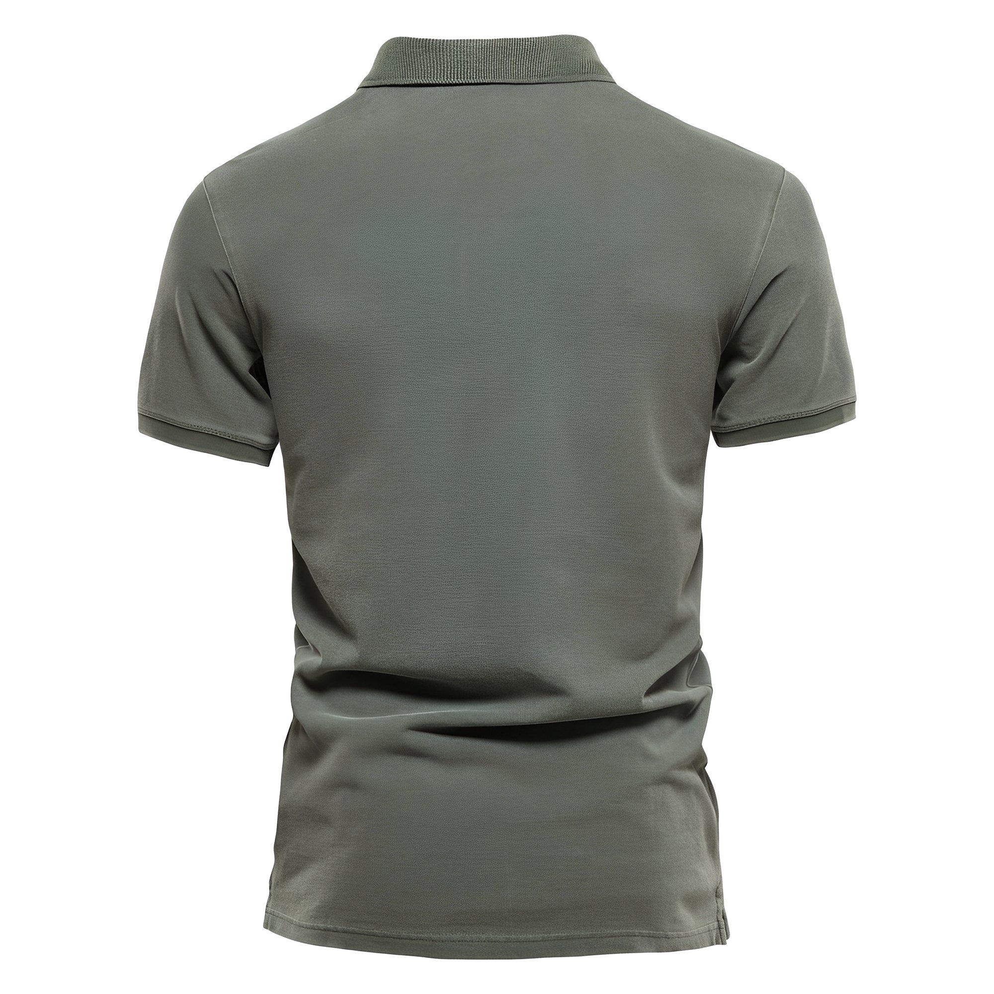 Geliant - Camisa de verano de moda con corte ajustado para hombre