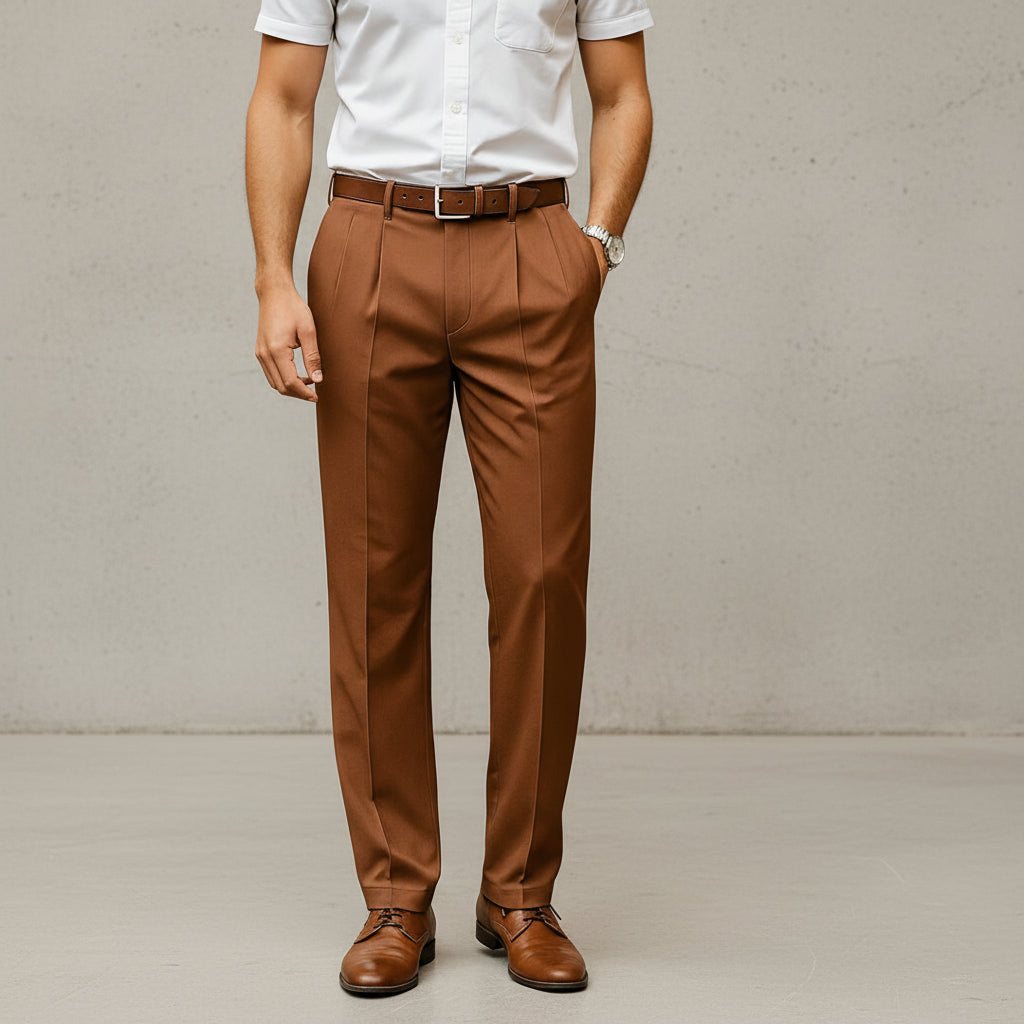 Brandon - Pantalones Rectos Formales