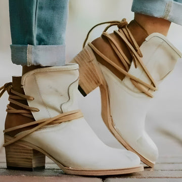 Jesse - Elegantes botas de tacón alto para damas