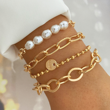 Conjunto de Pulseras Apilables