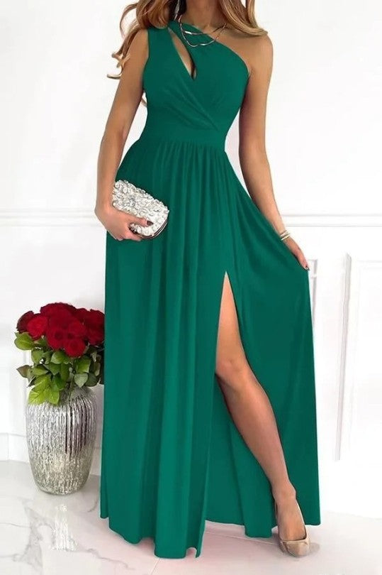 Yesha - Elegante Vestido de Noche Asimétrico