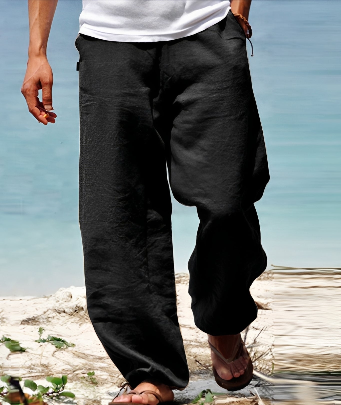 Theo - Pantalones Hombre - para Caminatas Soleadas al Aire Libre